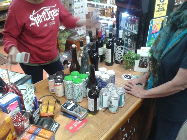 Buying supplies for the sprint